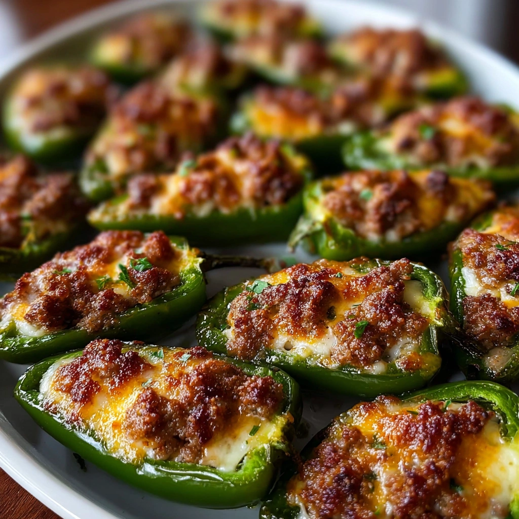 Easy 10-minute Jalapeño Bites Recipe Spicy Stuffed Jalapeño Appetizers Quick Spicy Jalapeño Snacks Low Carb Stuffed Jal...