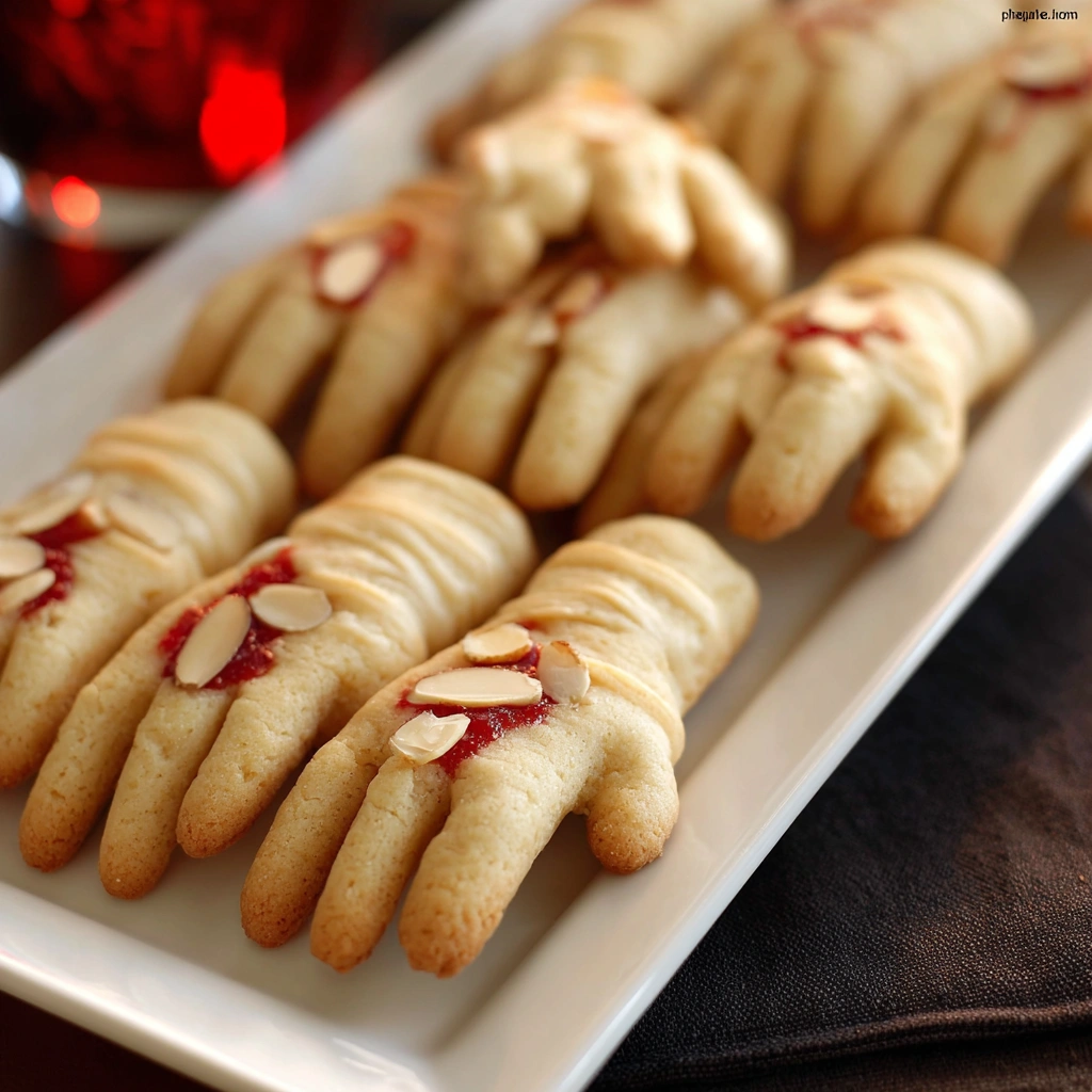Easy Halloween Finger Cookies Recipe 20 Minute Spooky Snacks For Parties Homemade Halloween Finger Cookies Quick Halloween...