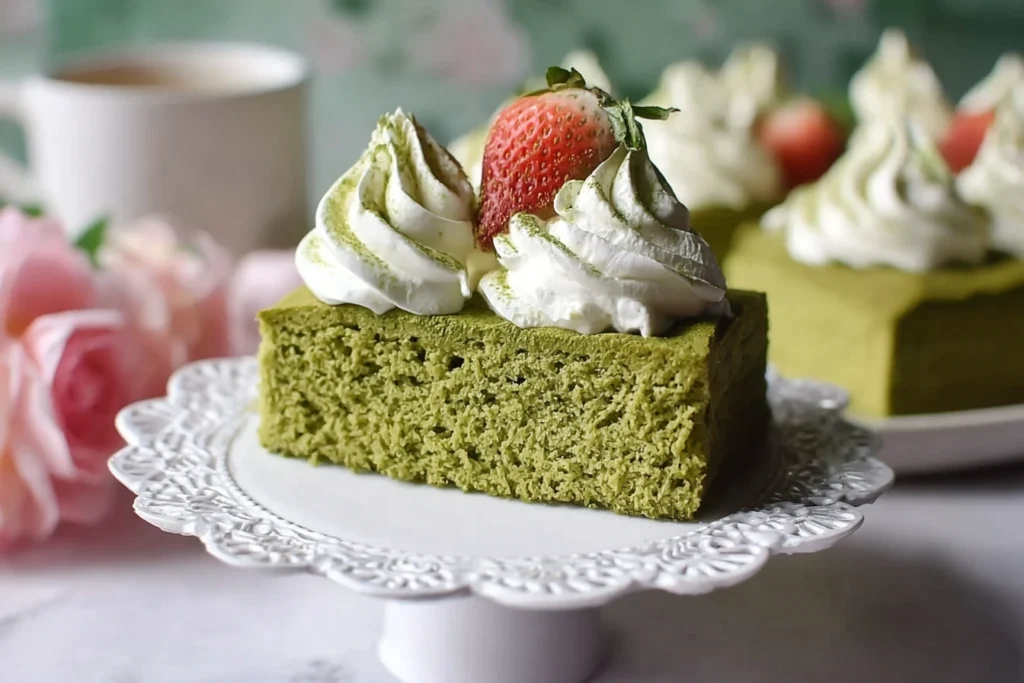 Easy Matcha Tres Leches Cake Recipe How To Make Matcha Tres Leches Cake Best Matcha For Tres Leches Cake Matcha Tres Leche...