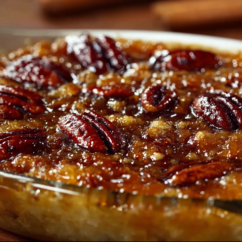 Easy Pecan Pie Dump Cake Recipe Quick Pecan Dump Cake Tutorial 10-minute Pecan Pie Cake Guide Fast Pecan Pie Cake Baking S...