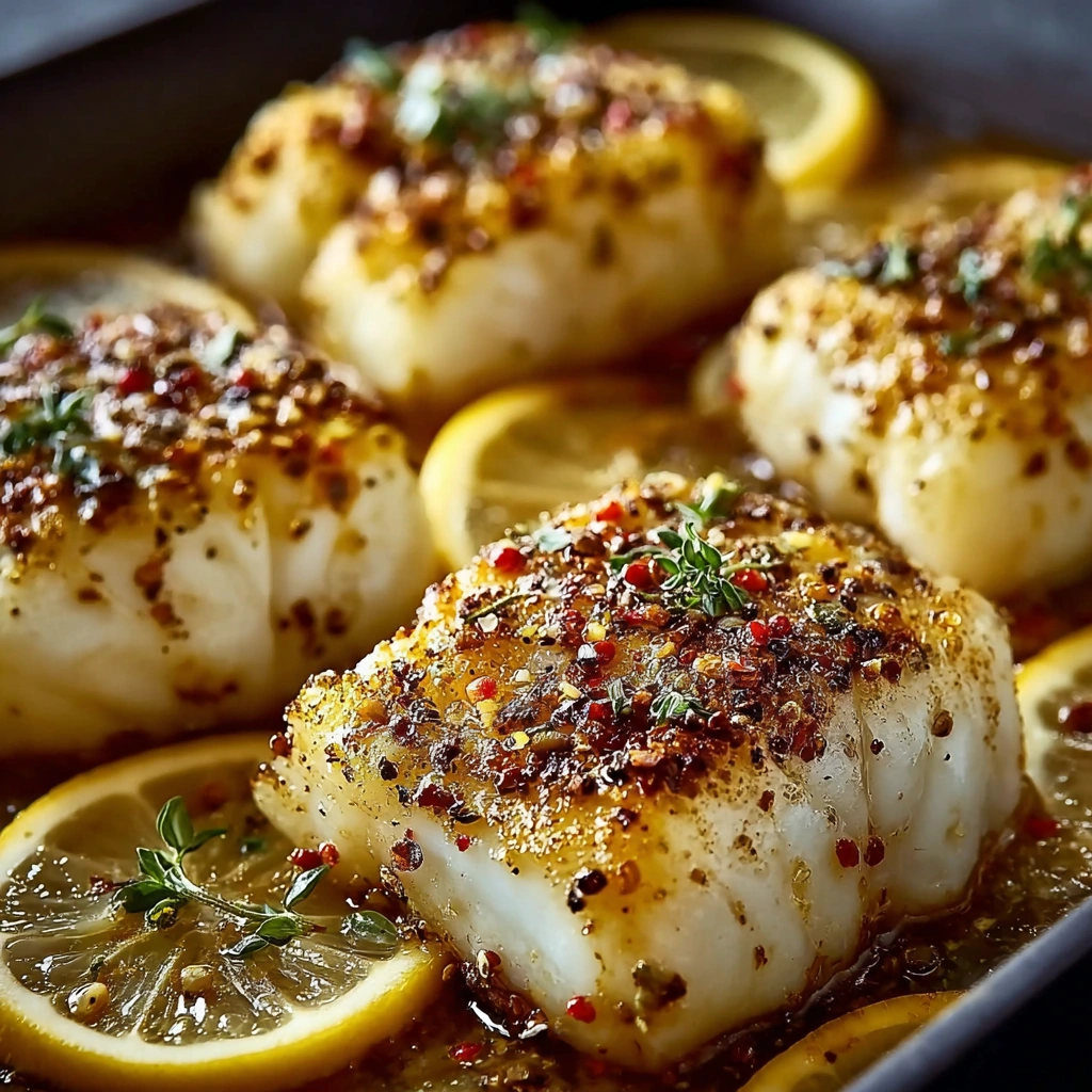 Easy Baked Cod Recipe Lemon Garlic 20 Minute Garlic Lemon Cod Quick Healthy Baked Cod Recipe Fast Lemon Garlic Cod Dinner ...