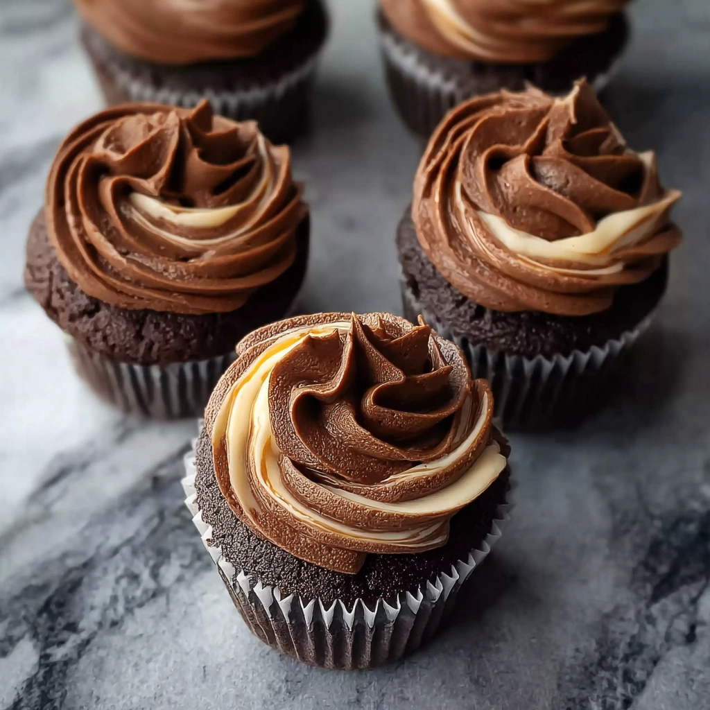 Quick Chocolate Coffee Cupcakes Recipe 10-minute Chocolate Cream Cupcakes Easy Coffee Cream Cupcake Recipe Fast Prep Coffe...