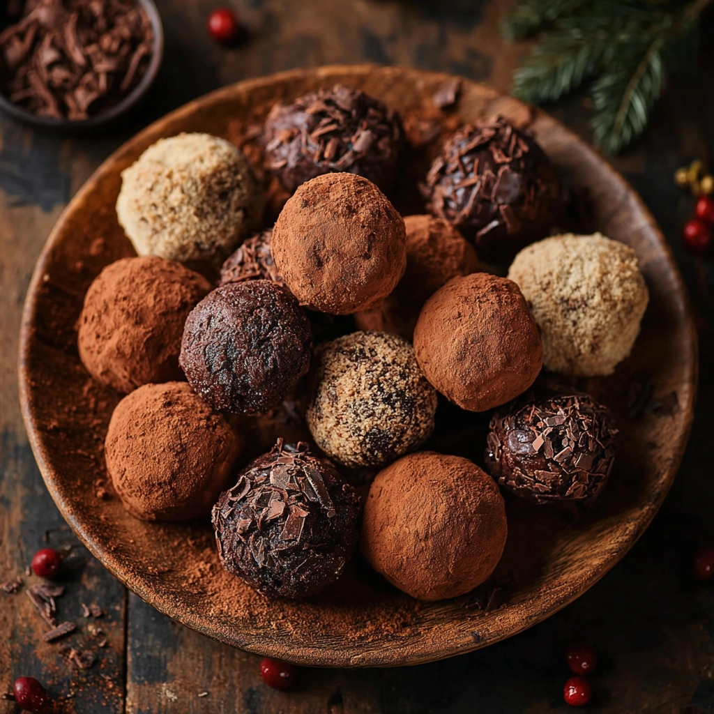 Easy Christmas Truffles Recipe Guide How To Make Christmas Truffles At Home Best Chocolate For Christmas Truffles Christma...