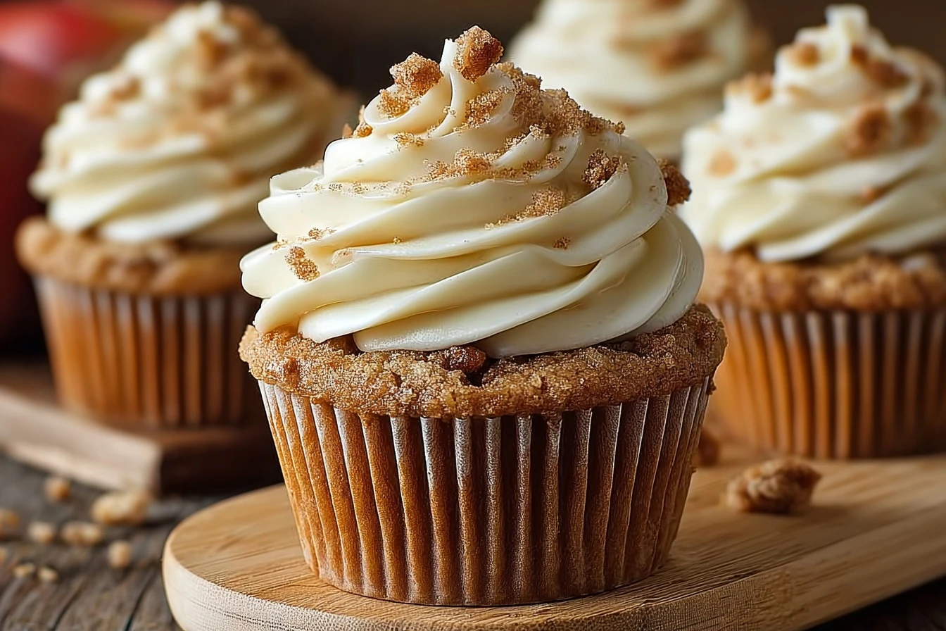 Best Apple Crumble Cupcake Recipe Easy Warm Apple Crumble Cupcakes Homemade Apple Crumble Cupcake Guide Where To Buy Apple...