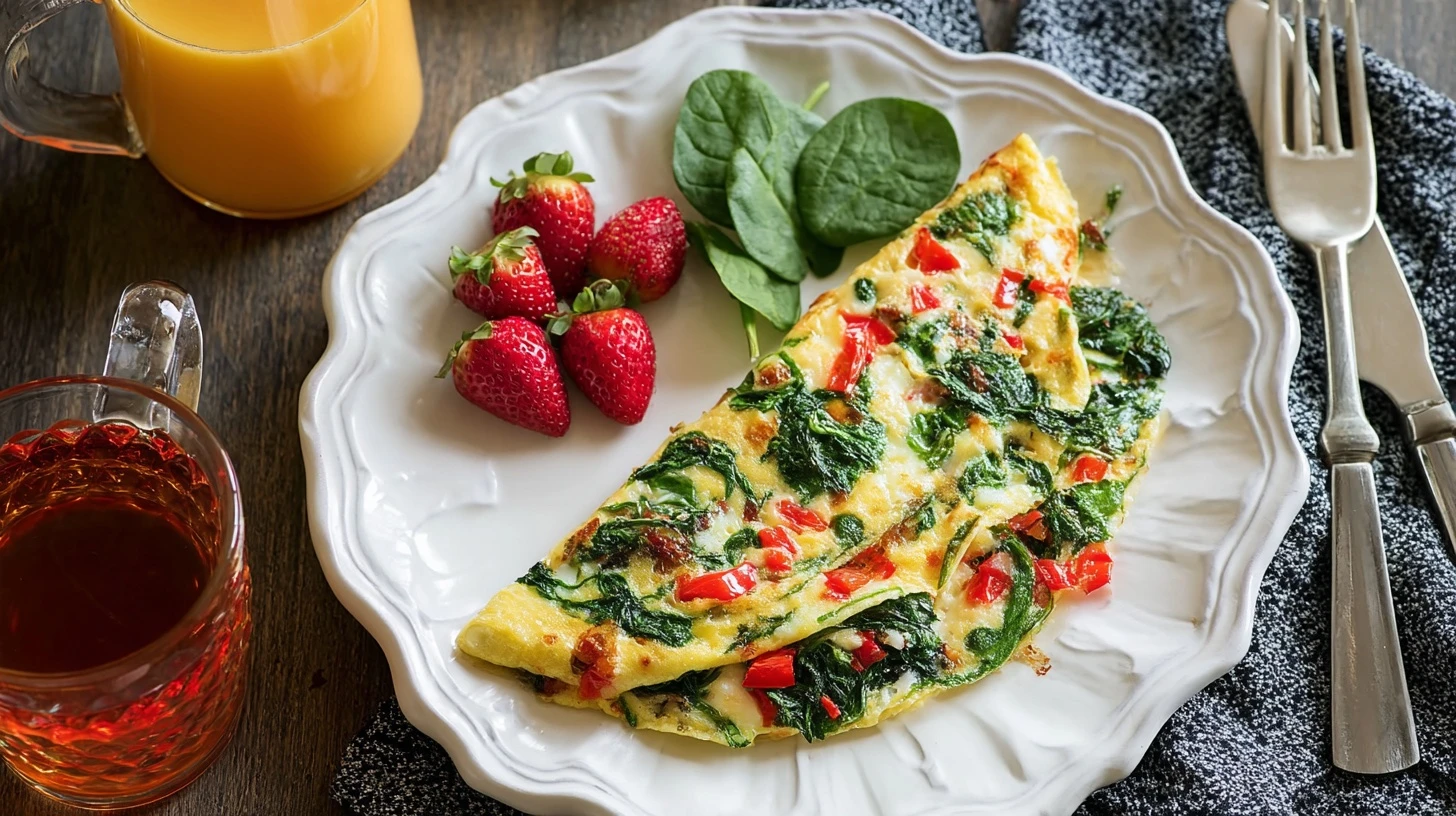 Best Fluffy Egg White Omelette Recipe How To Make A Fluffy Egg White Omelette Secrets To Perfect Egg White Omelette Fluffy...