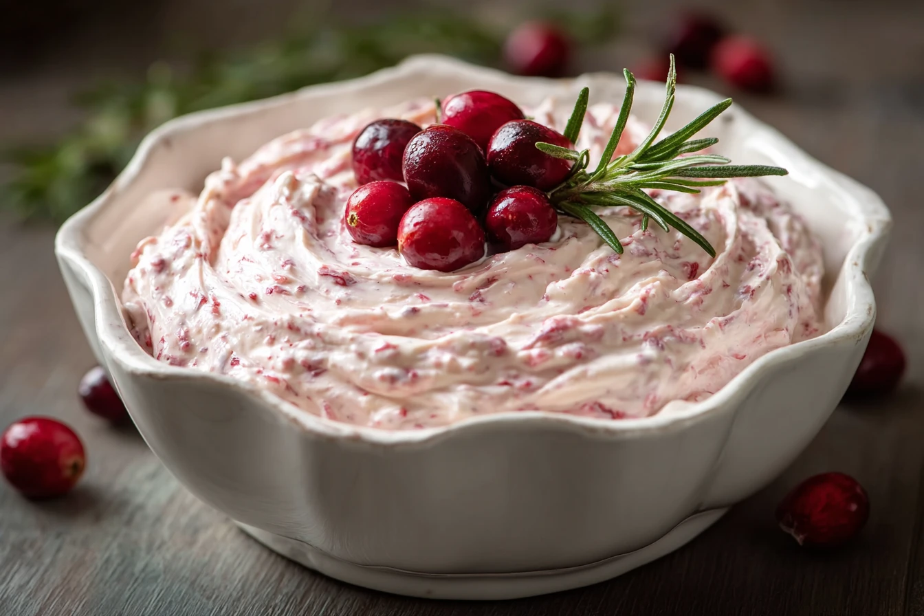 Master Your Party with This Easy Cranberry Cream Cheese Dip Recipe