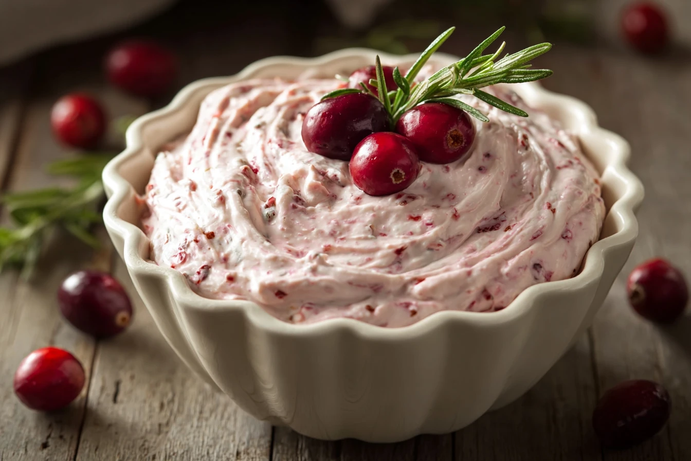 Cranberry Cream Cheese Dip Tutorial Homemade Cranberry Dip For Parties Easy Cream Cheese Dip Recipe Cranberry Dip Preparat...