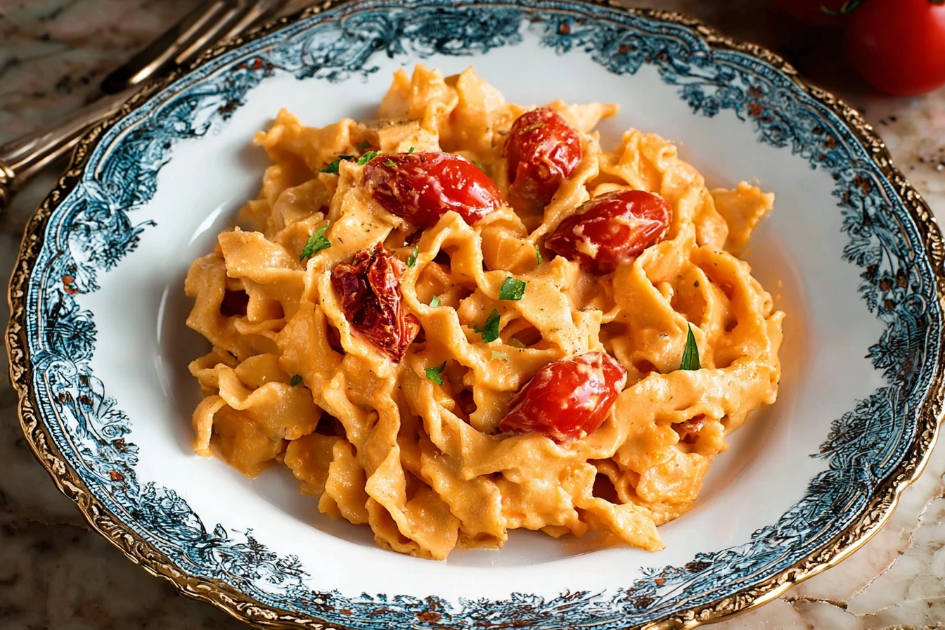 Creamy Sun-dried Tomato Pasta Recipe Best Stracchino Cheese Pasta Dishes How To Make Creamy Tomato Pasta Sun-dried Tomato ...