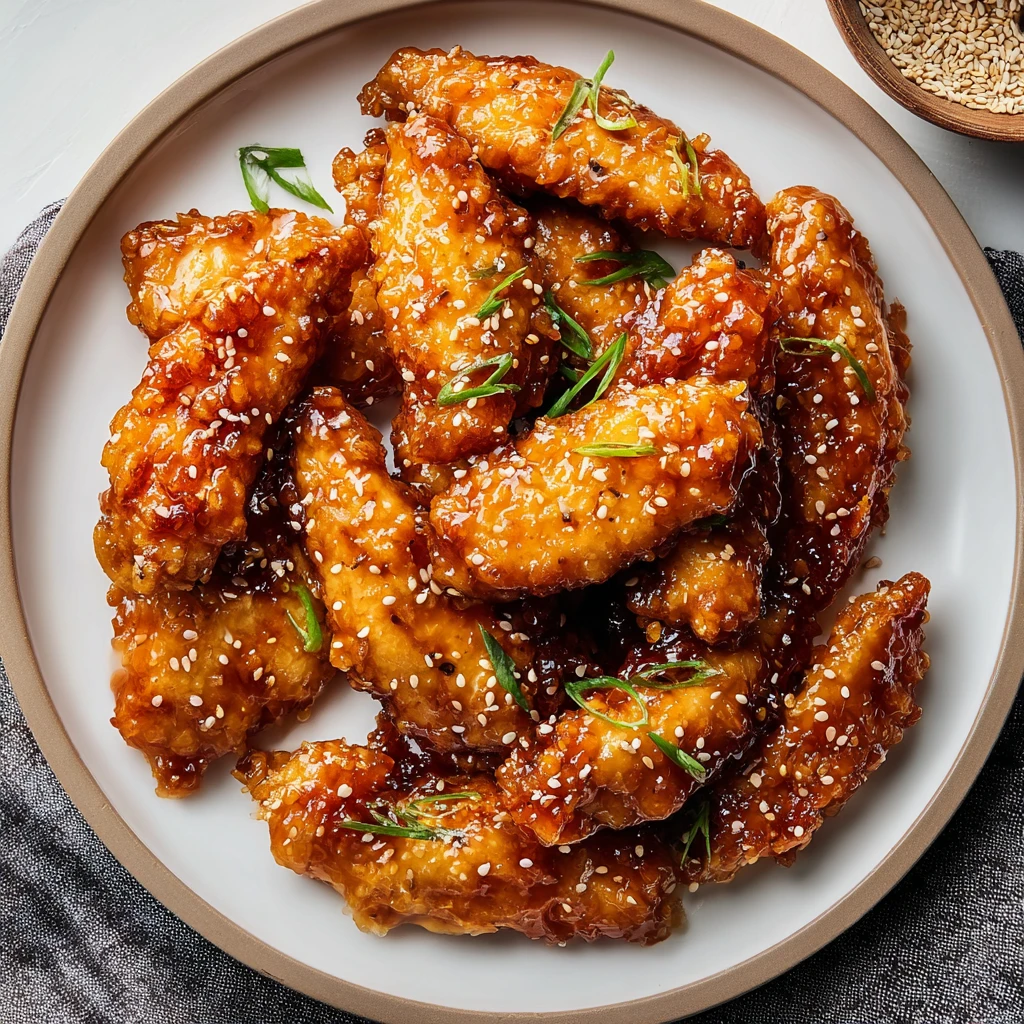 Easy Air Fryer Honey Garlic Chicken Tenders Recipe Best Honey Garlic Chicken Tenders In Air Fryer Homemade Air Fryer Chick...
