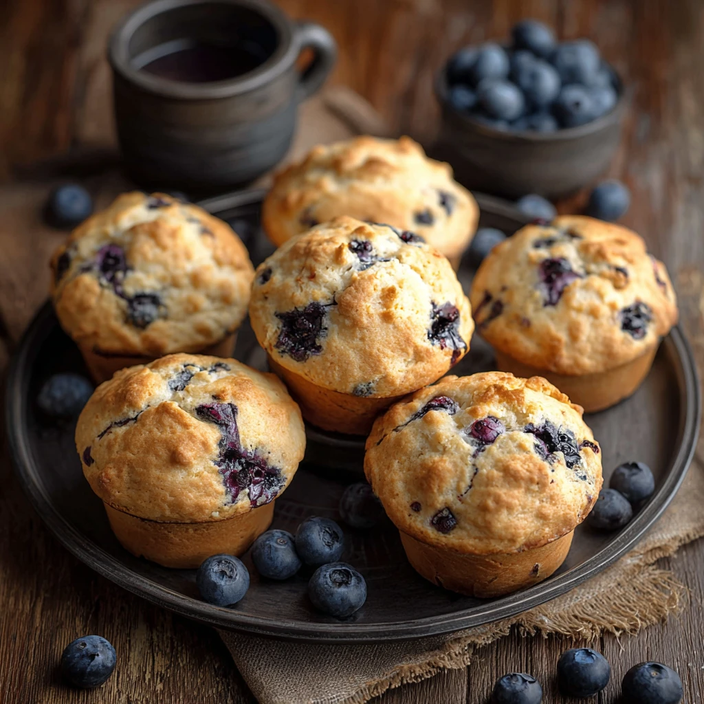 Quick & Easy Blueberry Biscuits Recipe!