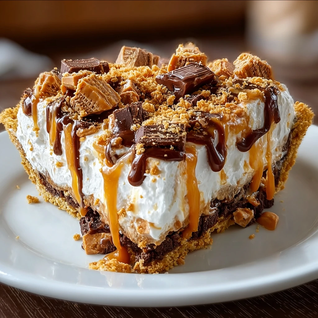 Easy Butterfinger Pie Recipe Quick Butterfinger Dessert Ideas 20-minute No-bake Butterfinger Pie Decadent Butterfinger Pie...