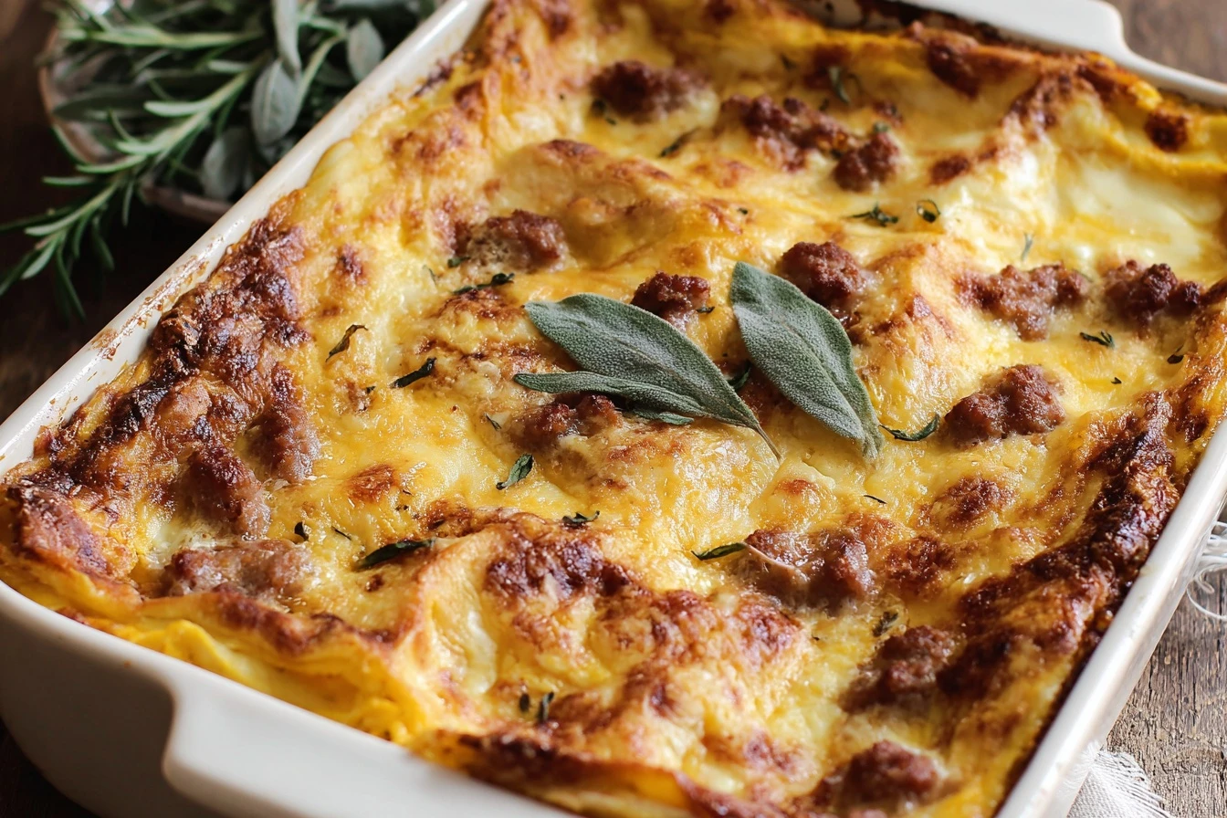 Easy Butternut Squash Lasagna Recipe Quick Butternut Squash Lasagna Under 30 Mins Healthy 30-minute Butternut Squash Lasag...