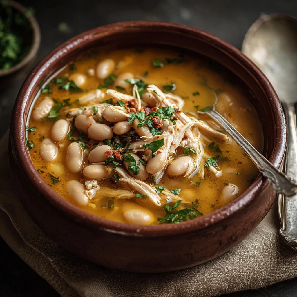Quick & Cozy: 30-Min Chicken and White Bean Soup Recipe