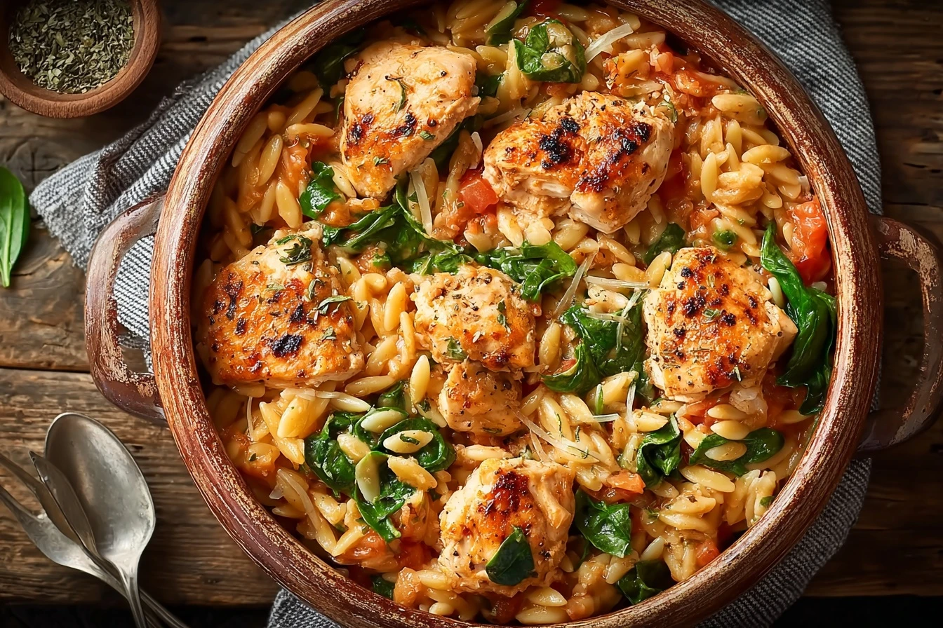 Ultimate Comfort Food: Chicken Orzo Bake Recipe
