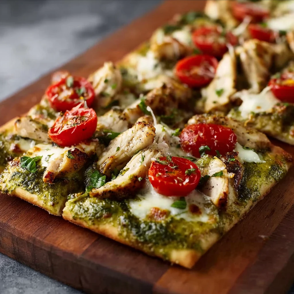 5 Easy Steps for Delicious Chicken Pesto Flatbread