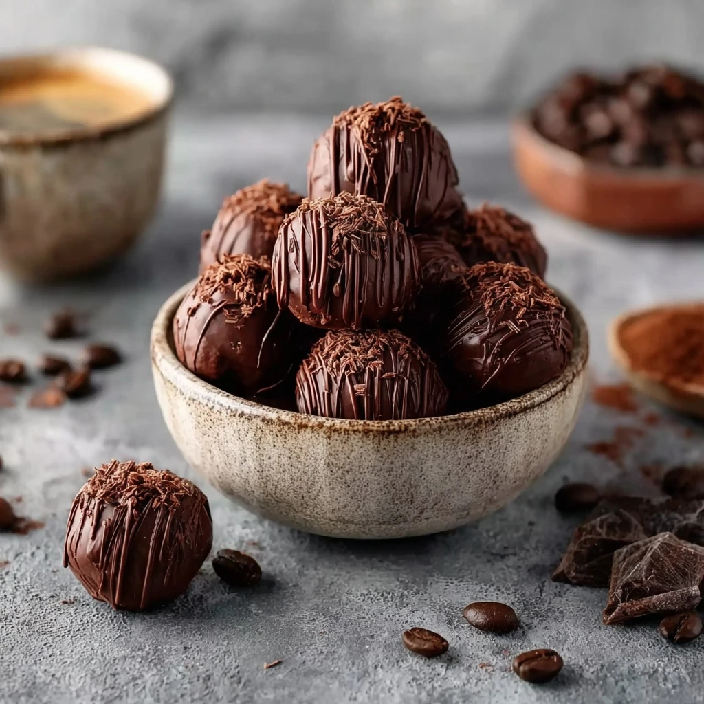 Easy Coffee Truffles Recipe Guide Homemade Coffee Truffle Tutorial Best Coffee Truffles Making Tips Simple Coffee Truffle ...