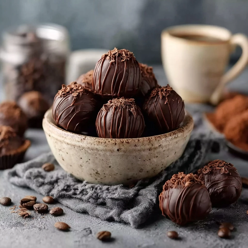 Easy Coffee Truffles Recipe Guide Homemade Coffee Truffle Tutorial Best Coffee Truffles Making Tips Simple Coffee Truffle ...