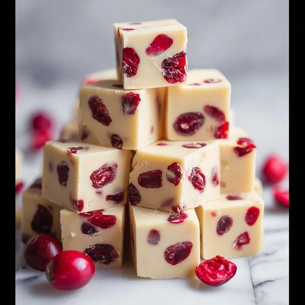 Quick & Decadent 10-Minute Cranberry Fudge Recipe