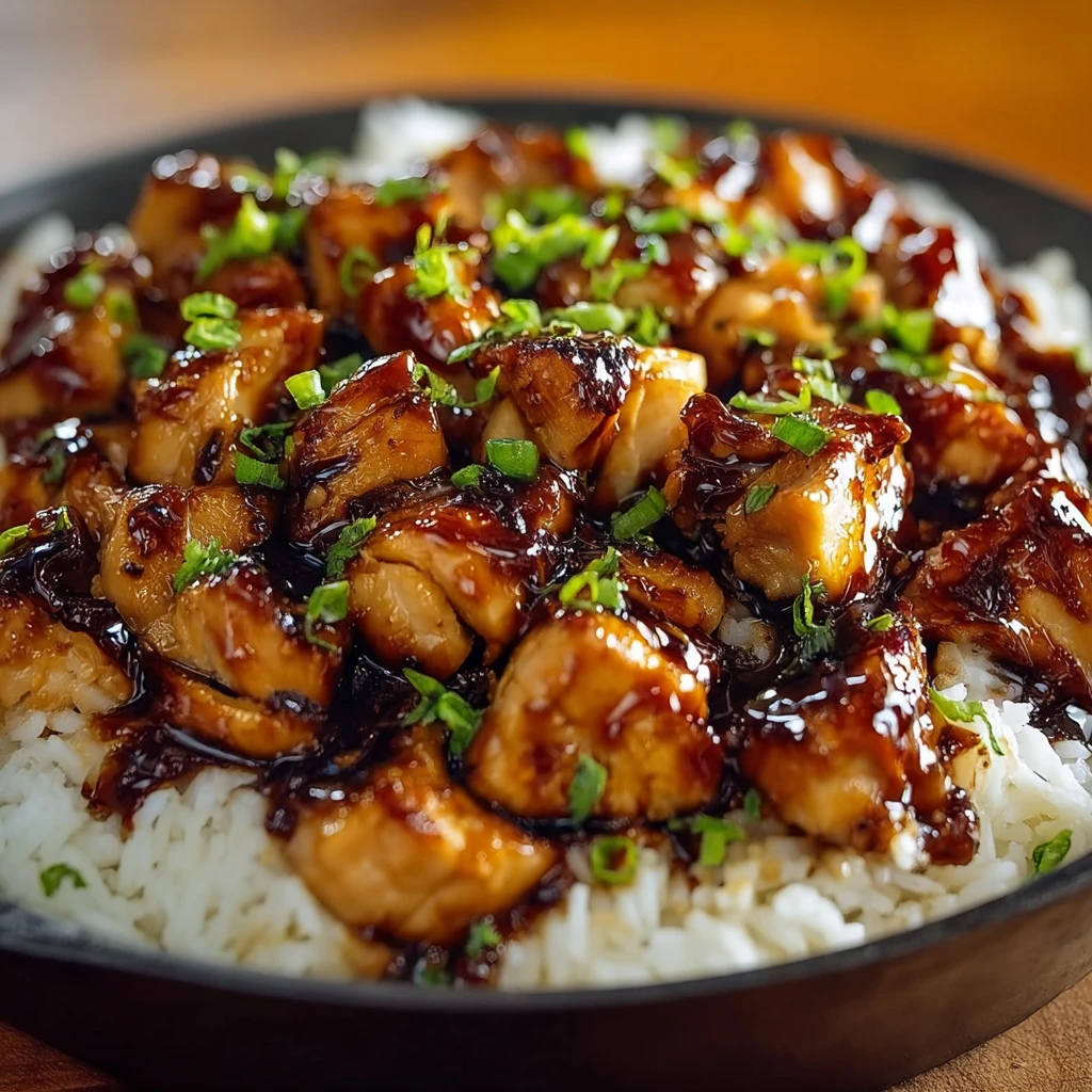 Honey BBQ Chicken Rice: Quick & Delicious in 30 Min