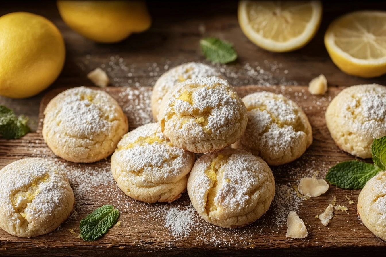 Easy Lemon Cookie Recipe Steps Homemade Lemon Cookie Guide Lemon Cookies Beginner Recipe Simple Lemon Cookies 5 Steps Best...