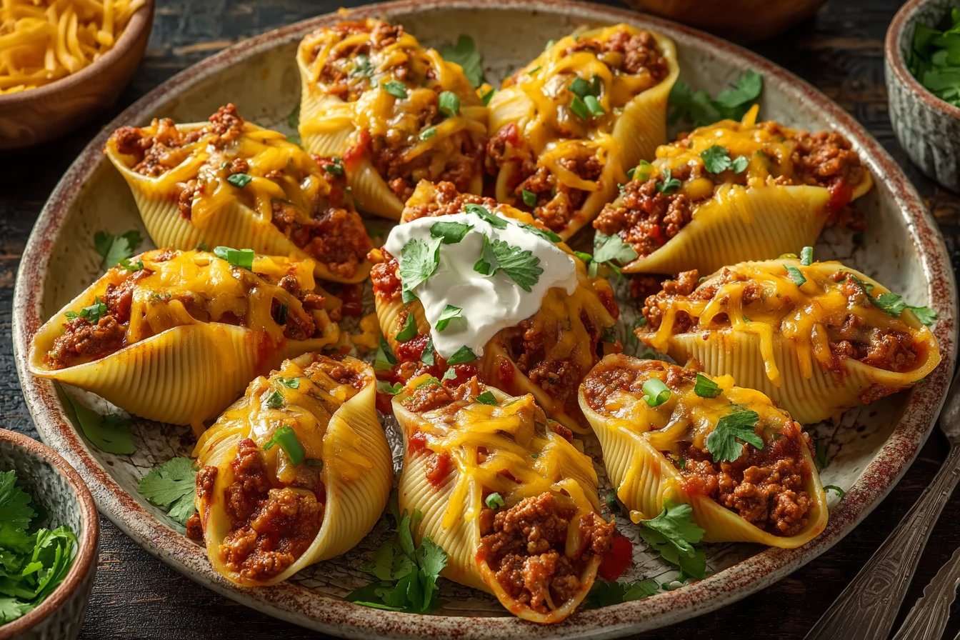 Master Taco Stuffed Shells Recipe in 3 Simple Steps