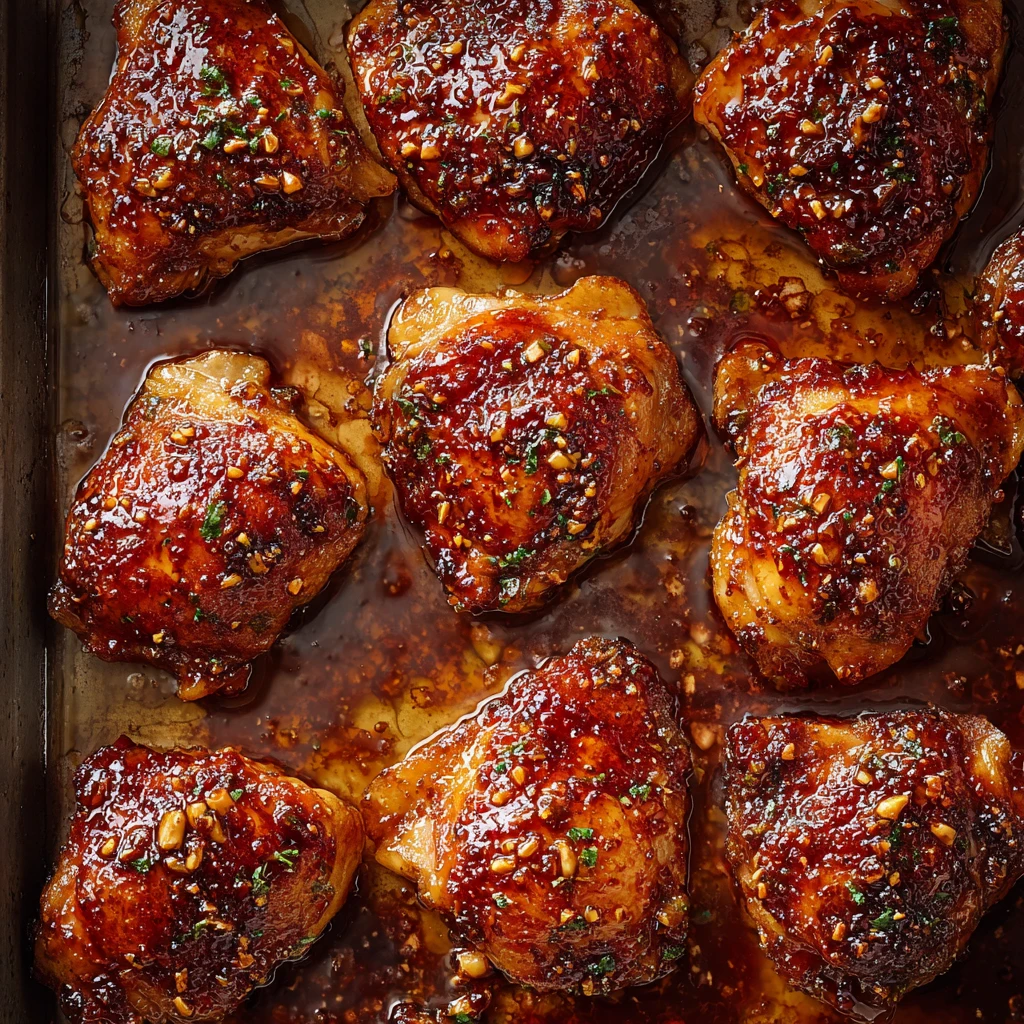 Sheet Pan Maple Glazed Chicken Thighs Recipe