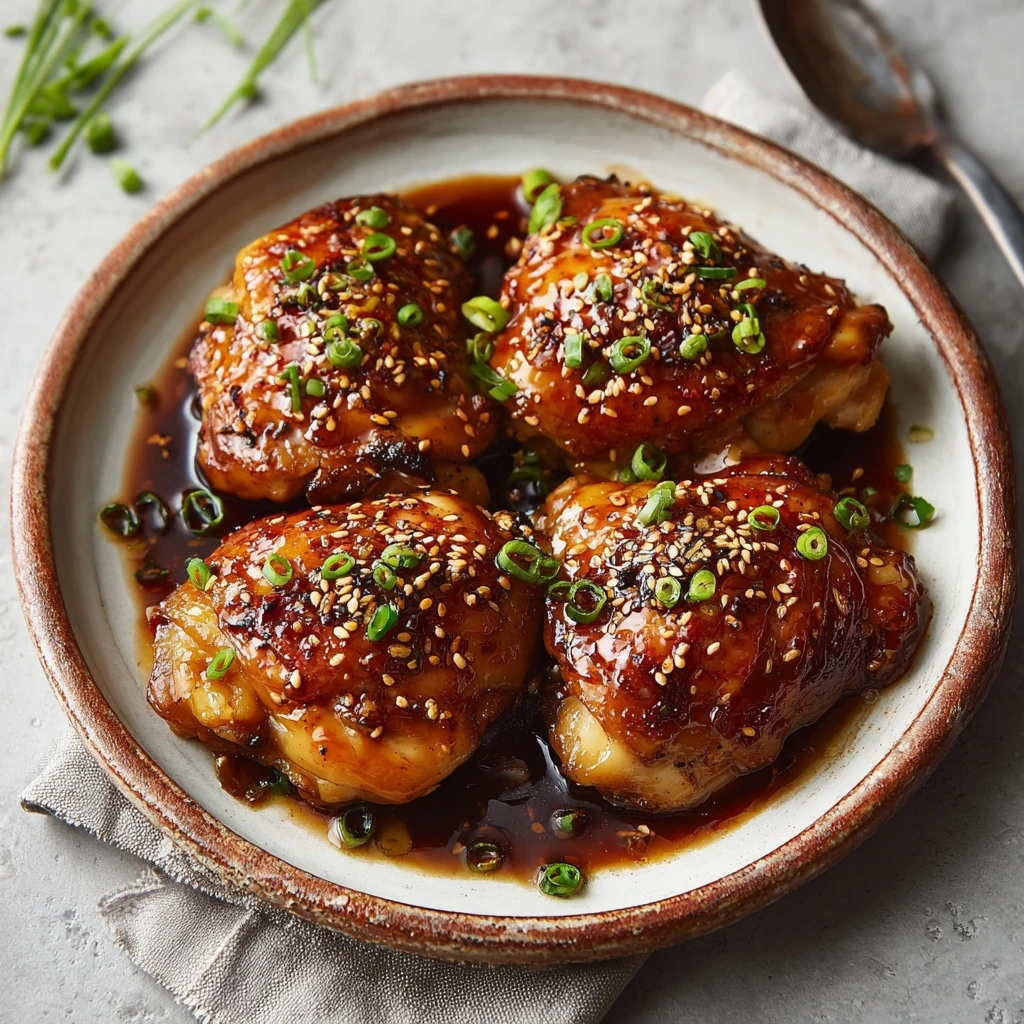 Master Soy-Garlic Chicken Thighs in 3 Easy Steps