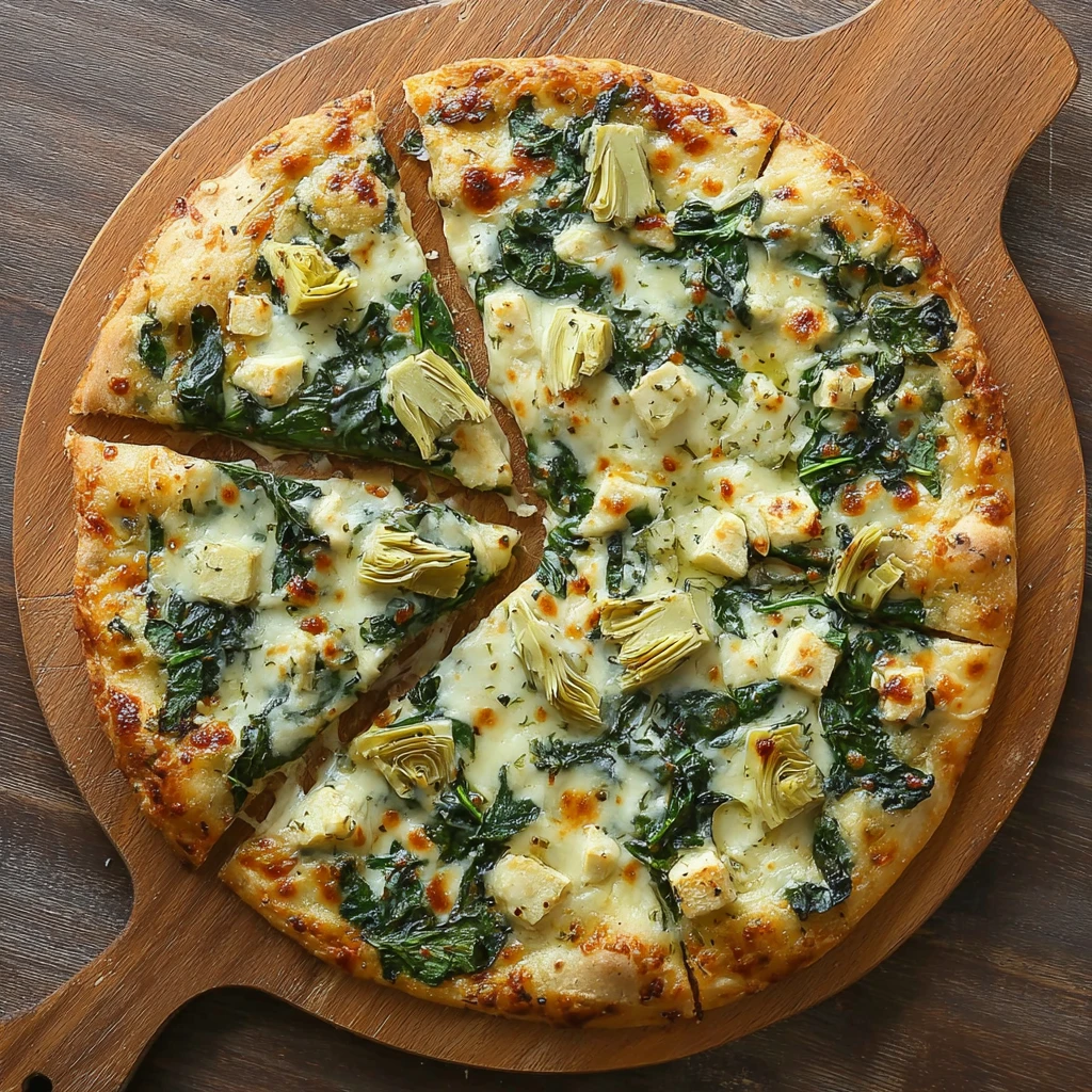 20-Minute Spinach Artichoke Pizza Recipe: Quick & Tasty!