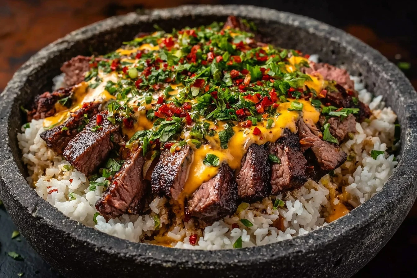 Steak Queso Rice: A 20-Minute Comfort Meal