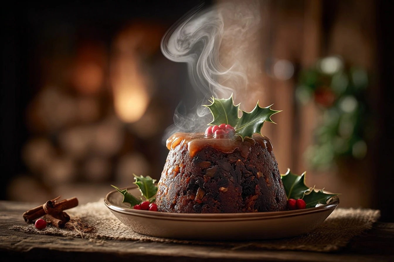 Easy Steamed Christmas Pudding Recipe Quick 20 Minute Christmas Pudding Healthy Steamed Pudding Recipe Gluten Free Christm...