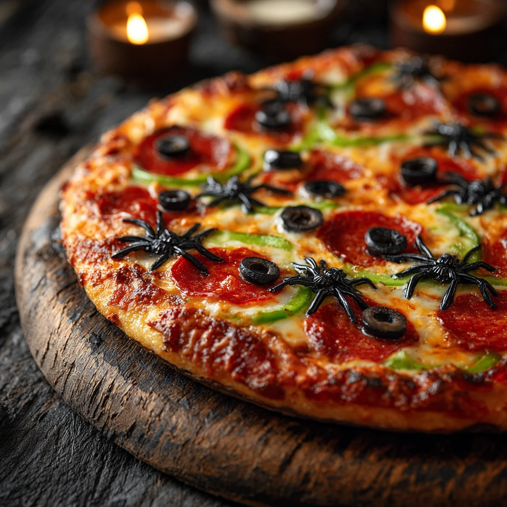 Halloween Pizza: A Cheeky, Creepy Twist on Classic Comfort