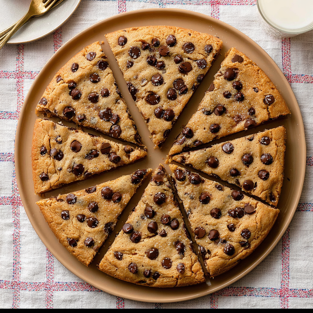 5 Easy Steps to Perfect Chocolate Chip Cookie Pizza