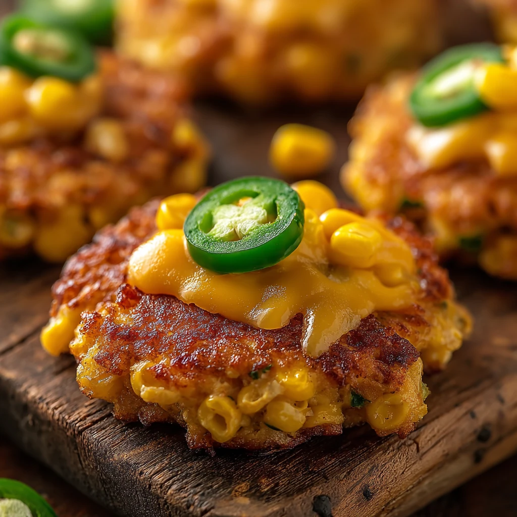 Jalapeño Popper Corn Fritters Easy Recipe Homemade Jalapeño Popper Corn Fritters Best Jalapeño Corn Fritter Recipe Spic...