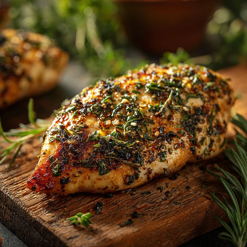 Mediterranean Herb Crusted Chicken Recipe Easy Grilled Herb Chicken Mediterranean Best Herb Crust For Grilled Chicken Medi...