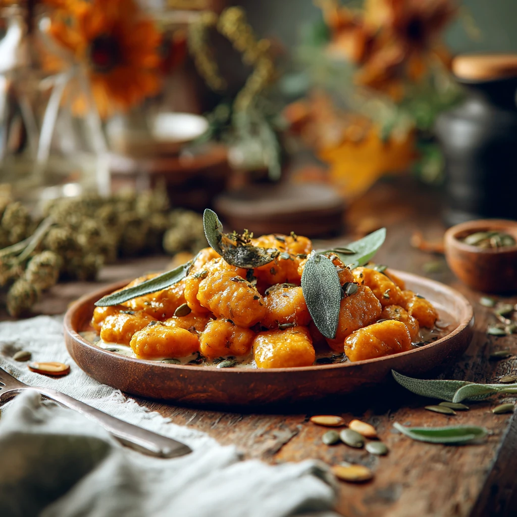 Pumpkin Gnocchi Recipe Easy Homemade Pumpkin Gnocchi Guide Fall Pumpkin Gnocchi Ideas Nutty Sage Butter Sauce Recipe Cozy ...