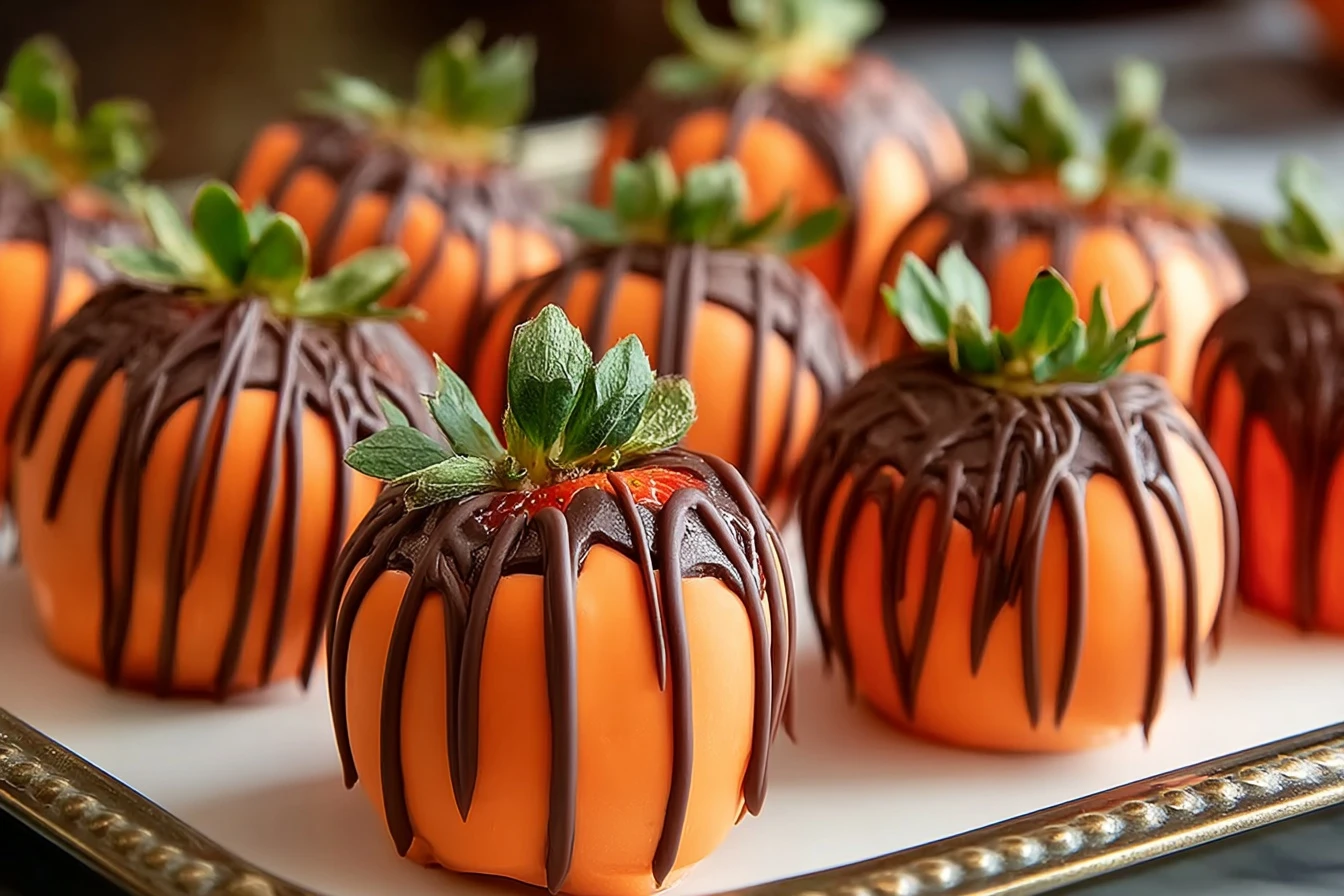 Pumpkin Patch Strawberry Dessert Ideas Easy Fall Strawberry Recipes Pumpkin Strawberry Fall Treats Homemade Pumpkin Strawb...