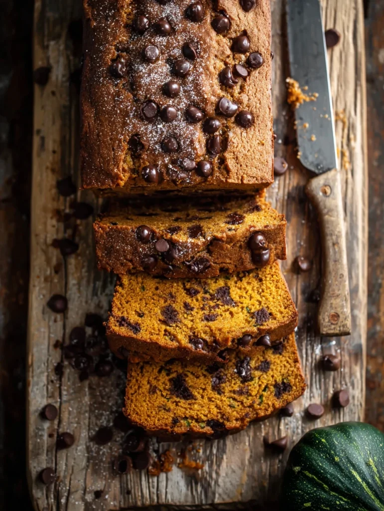 Pumpkin Zucchini Bread Chocolate Chips Recipe Easy Pumpkin Zucchini Bread With Chocolate Best Chocolate Chip Pumpkin Zucch...