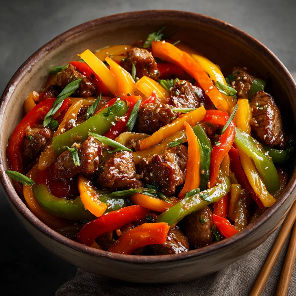 Quick & Easy Beef Stir Fry with Vegetables in 15 Minutes