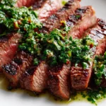 The BEST Chimichurri Steak & Mash