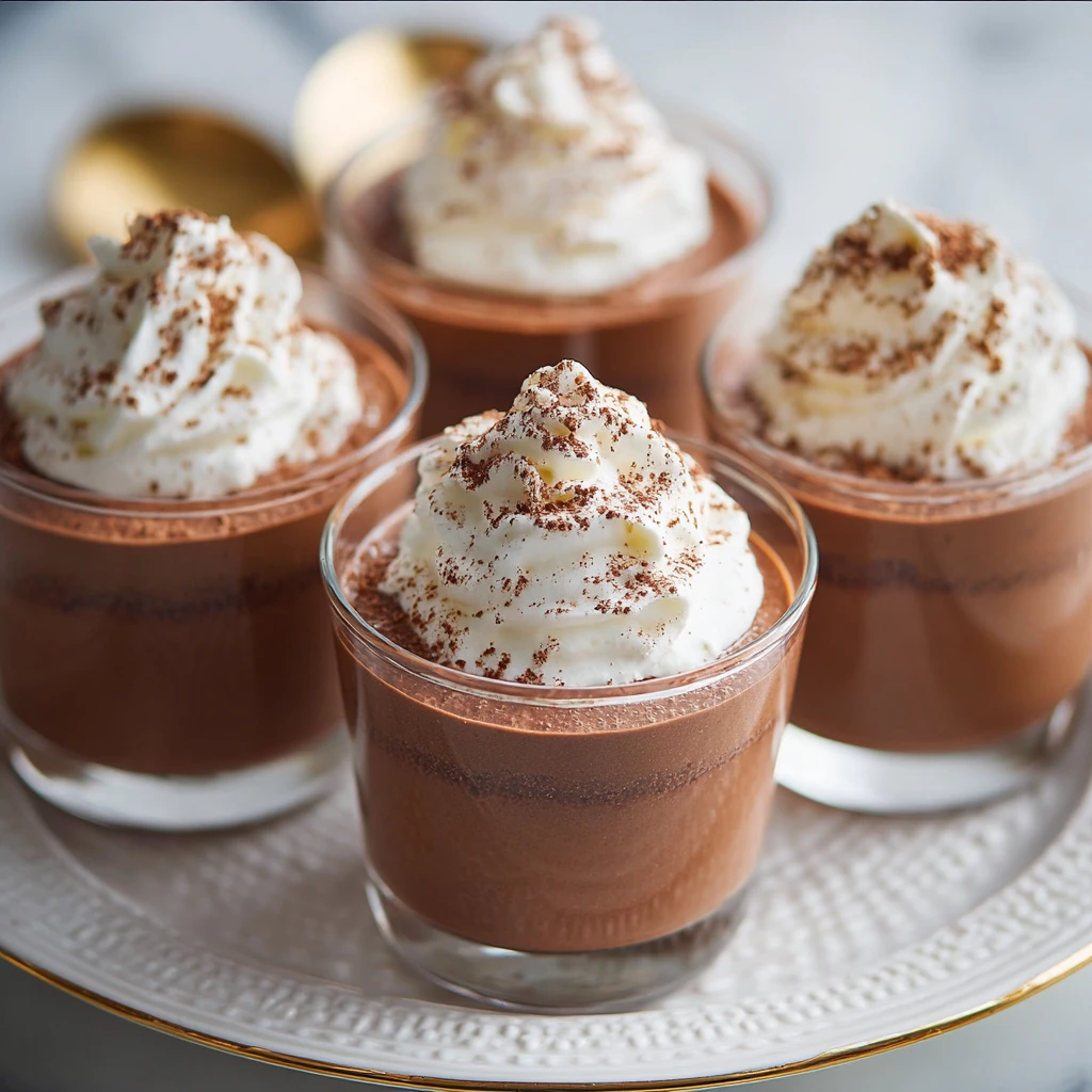 Make Chocolate Eggnog Mousse Cups in Just 15 Minutes