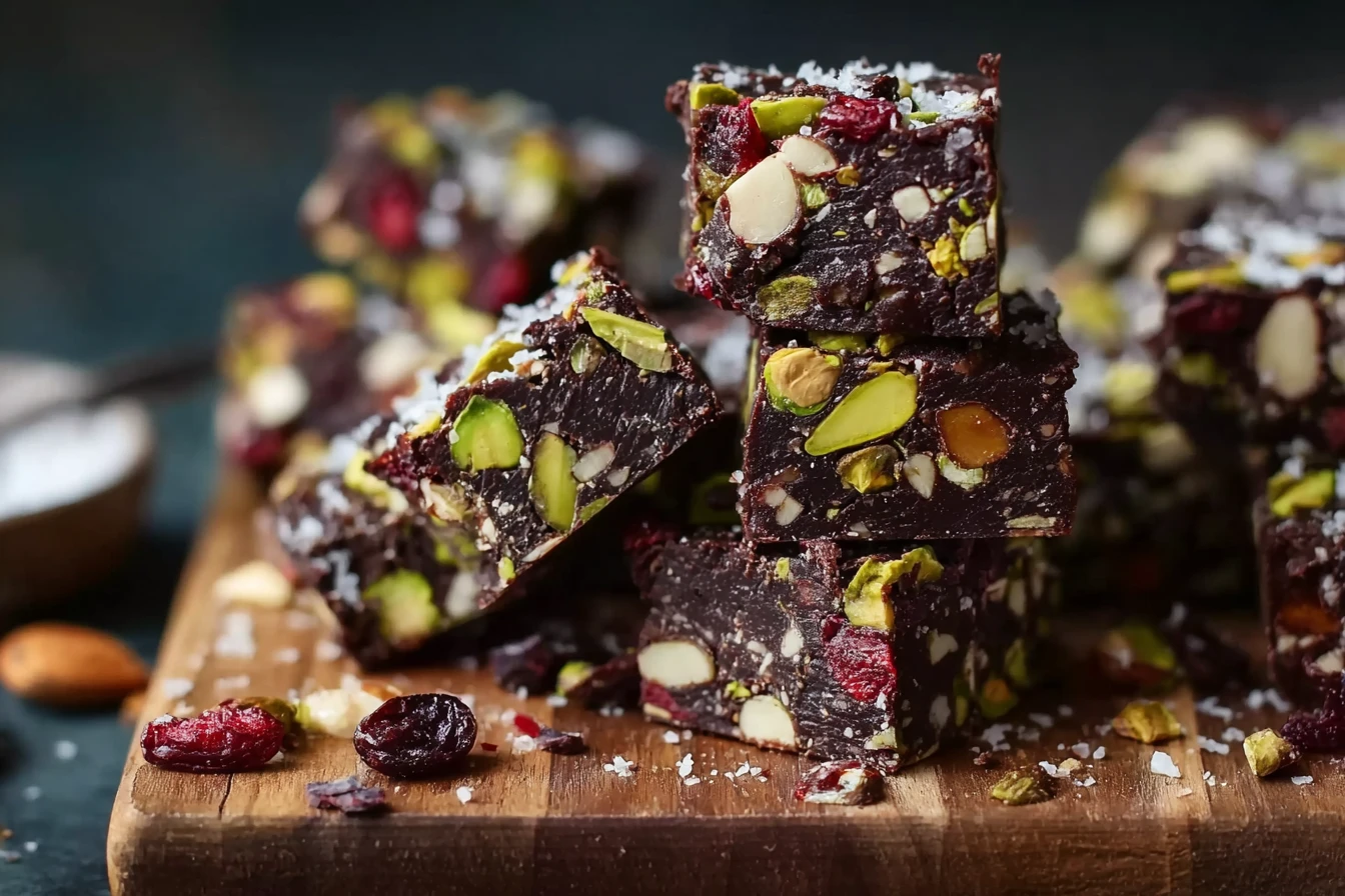 Make No Bake Superfood Brownie Energy Bars in 10 Minutes!