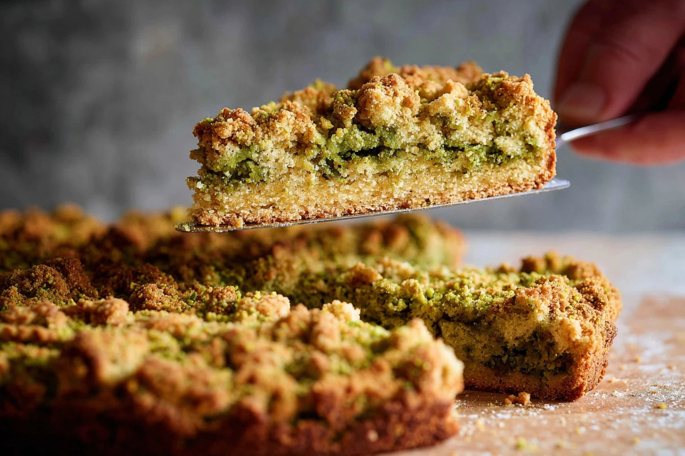Sbrisolona Al Pistacchio Recipe Authentic Sbrisolona Pistachio Cake Best Italian Pistachio Dessert How To Make Sbrisolona ...