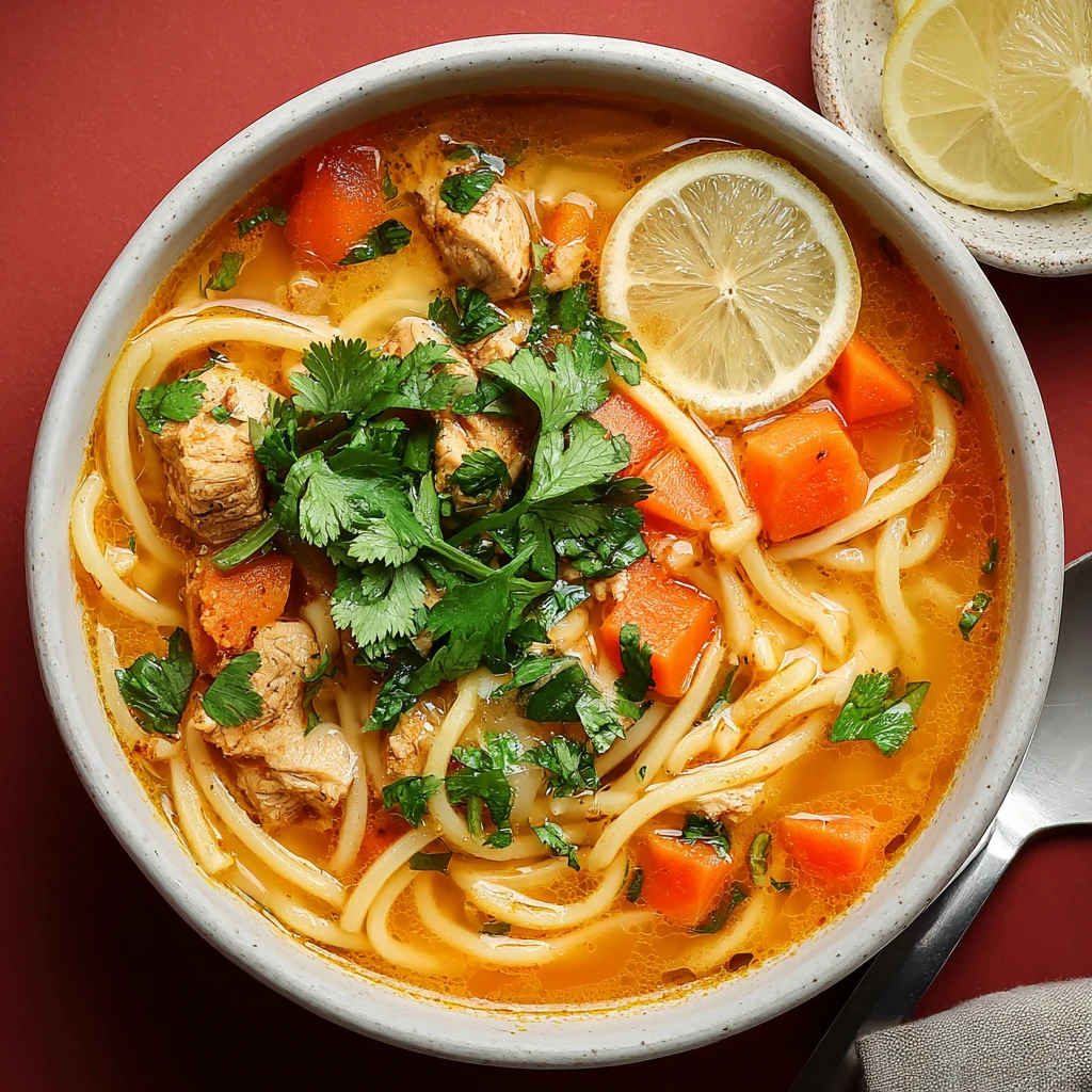 Spicy Lemongrass Coconut Noodle Soup Recipe Authentic Thai Coconut Noodle Soup Guide Best Spicy Lemongrass Soup Recipes Ho...