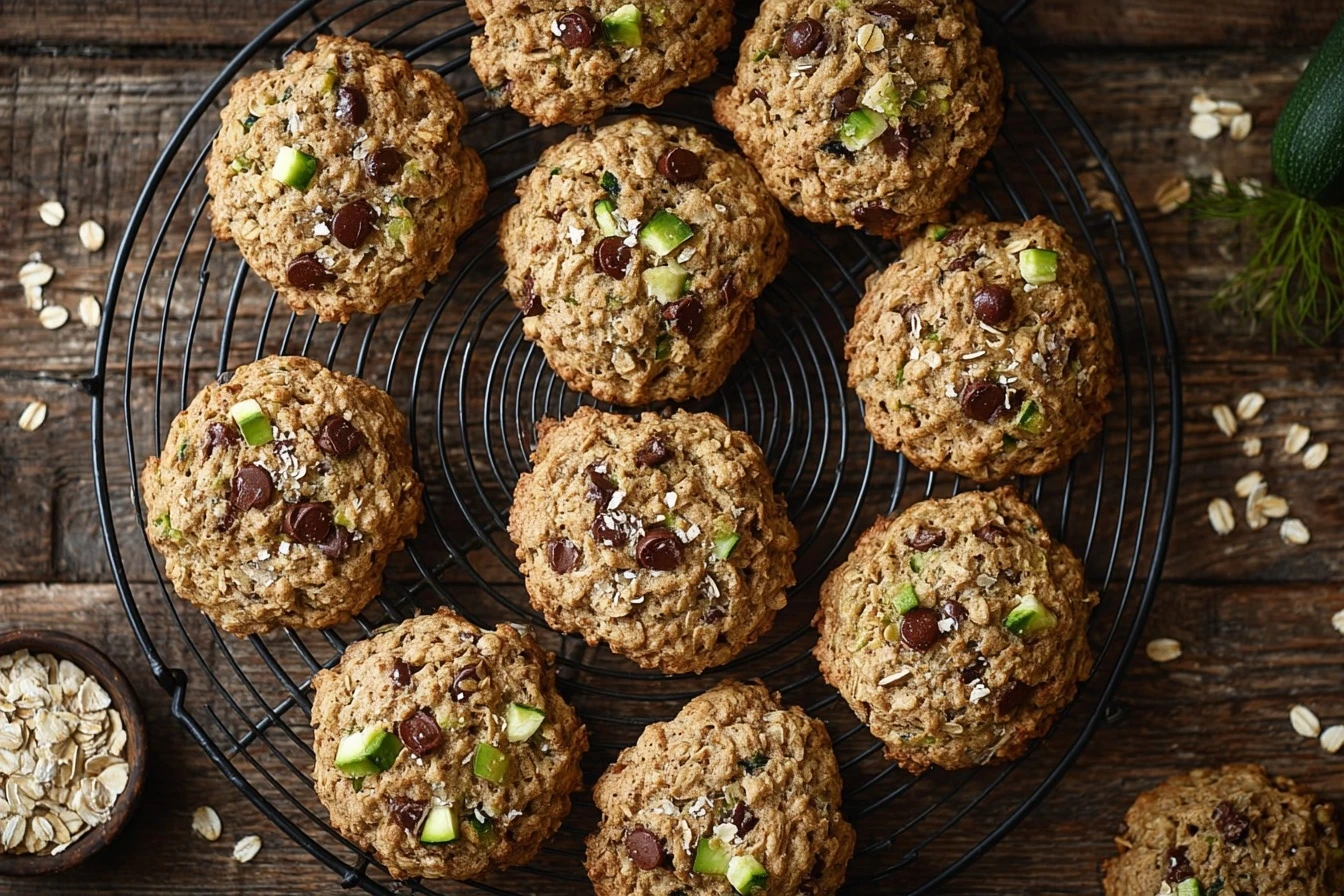 20-minute Zucchini Oatmeal Cookies Recipe Quick Zucchini Oatmeal Cookie Ideas Easy Zucchini Oat Cookies Healthy Zucchini O...