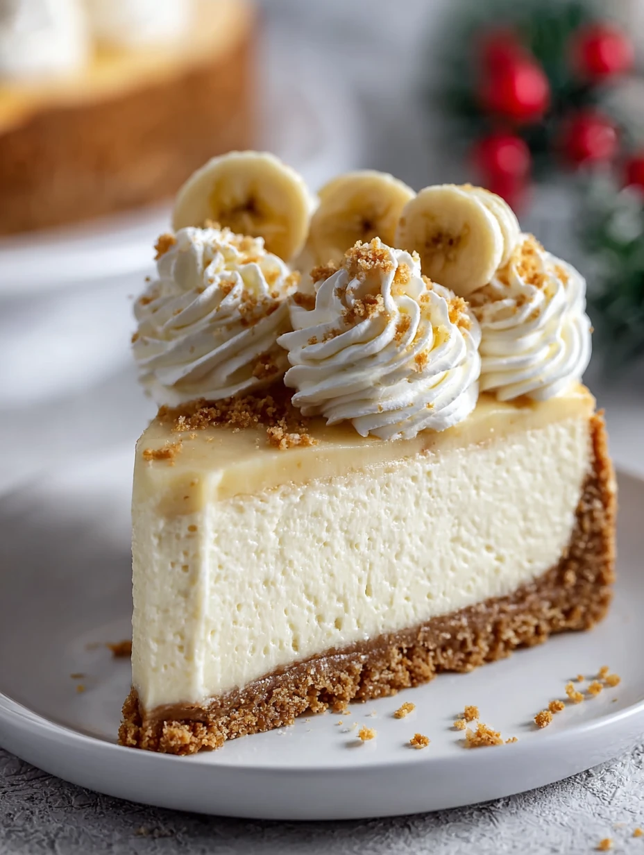 Best Banana Cream Cheesecake Recipe Homemade Banana Cream Cheesecake Easy Melt In Your Mouth Cheesecake How To Make Banana...