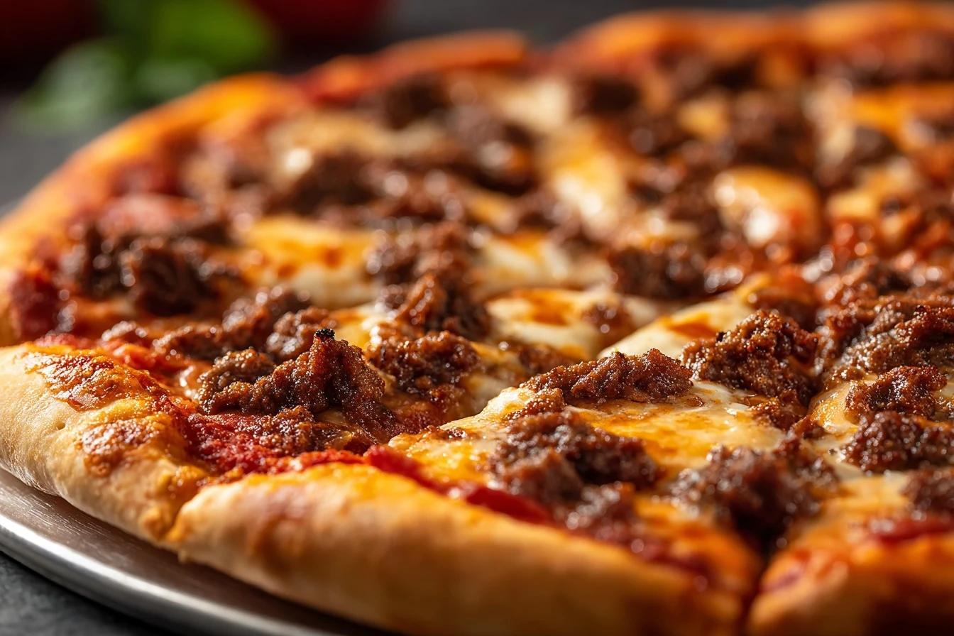 20-Minute Recipe: Savory Beef Pizza Perfection