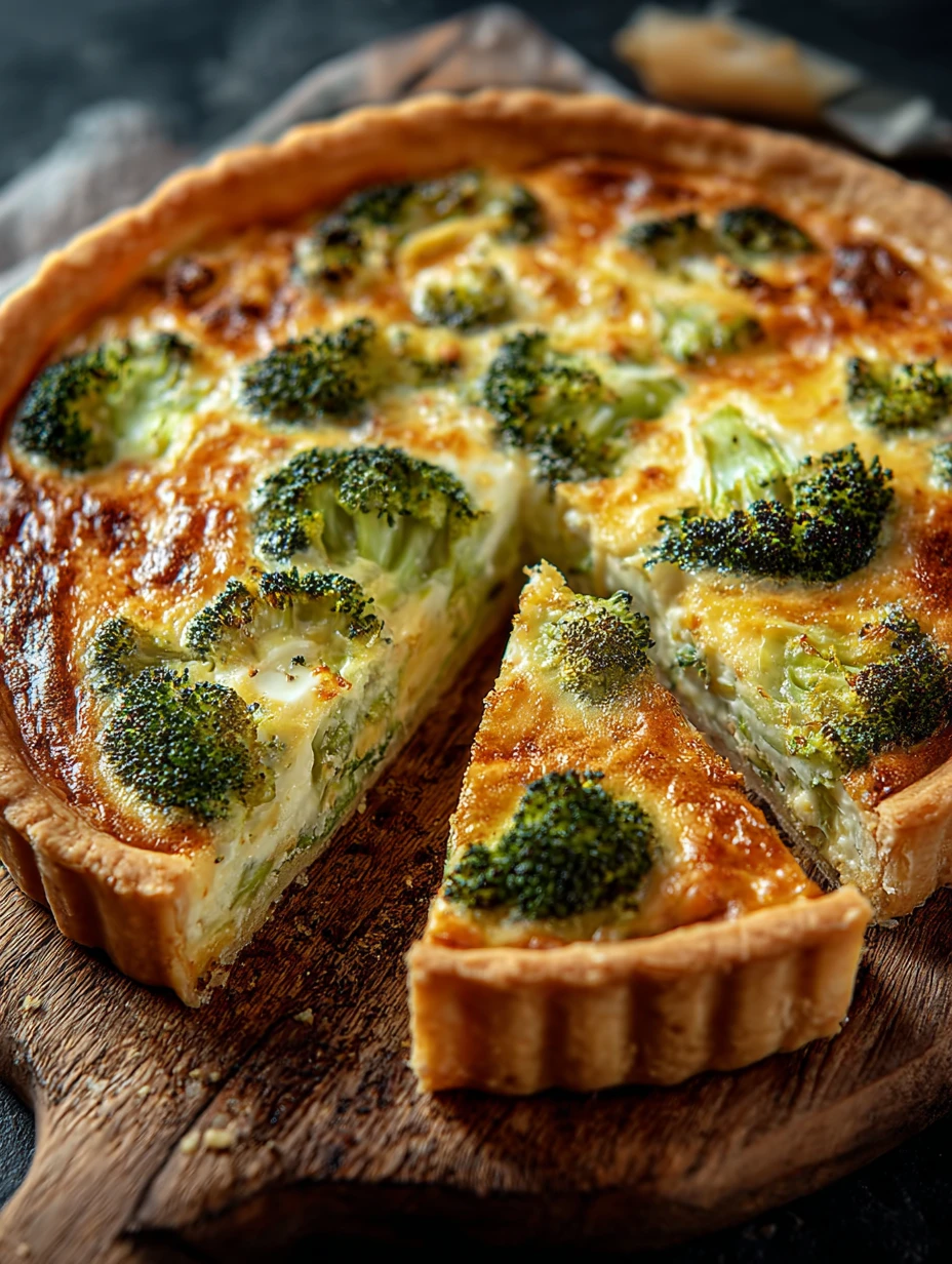 20-Min Prep: Quick & Easy Broccoli Quiche Recipe