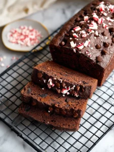 Quick & Easy: 10-Min Prep Chocolate Peppermint Bread