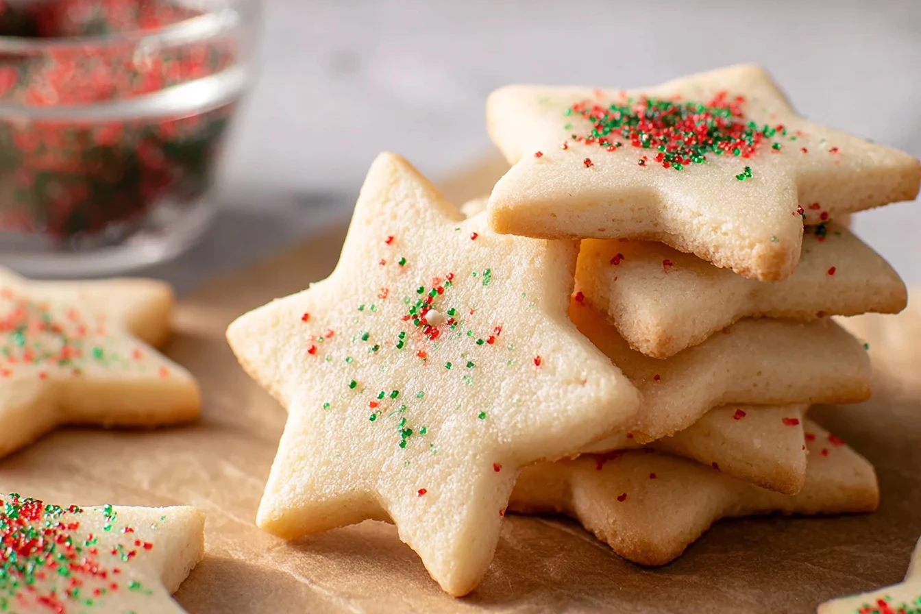 Best Christmas Shortbread Cookie Recipe Easy Christmas Shortbread Cookies For Kids Gluten-free Shortbread Cookies Christma...
