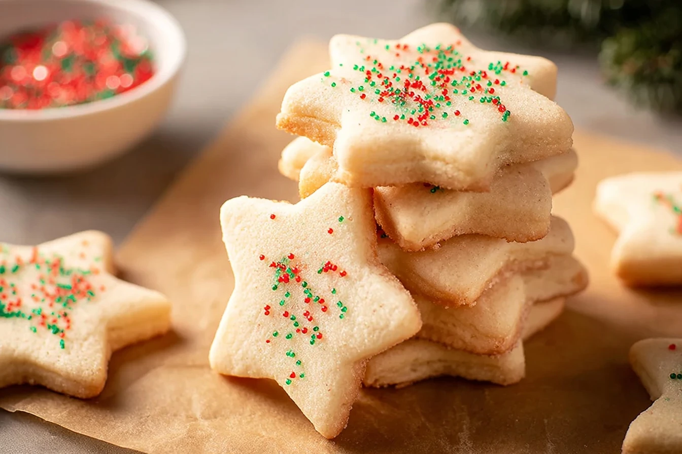 Best Christmas Shortbread Cookie Recipe Easy Christmas Shortbread Cookies For Kids Gluten-free Shortbread Cookies Christma...